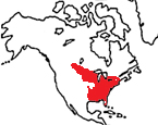 Distribution map