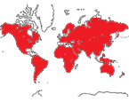 Distribution map