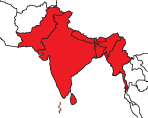 Distribution map